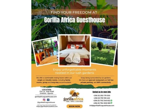 Gorilla African Guest House Vacation rental in Uganda