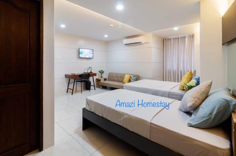 Amazi Homestay-Family RM MT ViewNear Mall100mbps Condominio in Dumaguete
