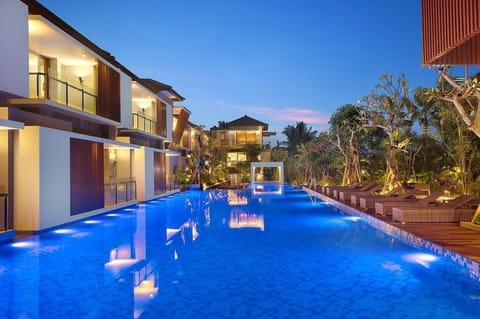 One BR Suite Room W/Share Pool View #V448 Condo in Ubud