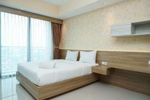 Cozy Studio Apartment @ Nine Residence By Travelio Alquiler vacacional in South Jakarta City