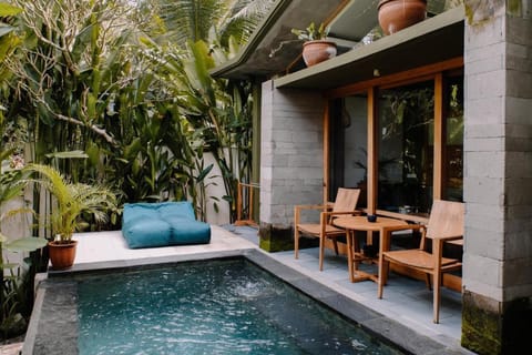 Peaceful 1 BR Private Pool #L64 Villa in Ubud