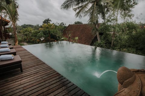  4BR Infinity Pool with Forest Jungle View  Villa in Ubud