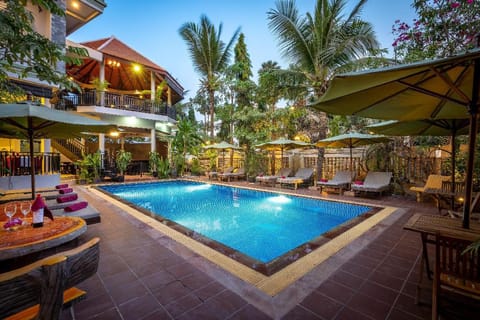Reveal Courtyard in Reveal Angkor Hotel in Krong Siem Reap