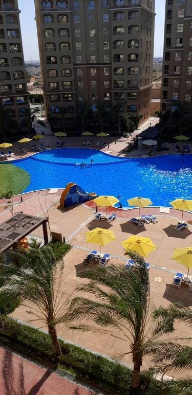 Pool view studio , Aqua view , north coast Condo in Egypt