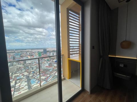 The Skyline 云顶公寓 37 floor 1 bed Urlaubsunterkunft in Phnom Penh Province