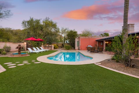 Green space for lawn games or picnics.