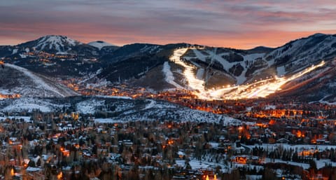 Park City at night.