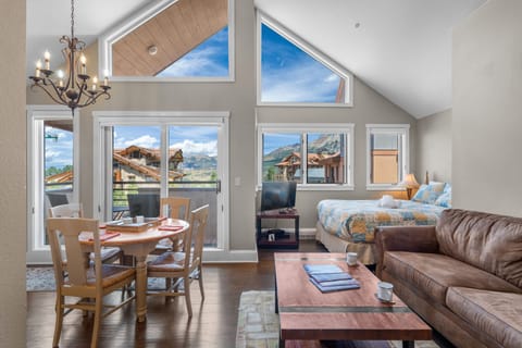 Spacious living area.