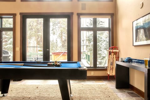 Round of pool or hit the slopes?