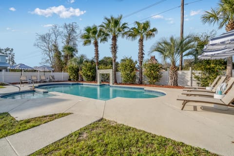 Sit poolside all day.