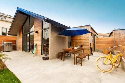 Everything you need for a beach day. 
*Note: Bikes are not available.*