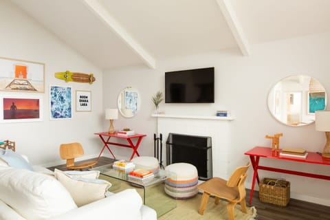 Bright and airy living room.