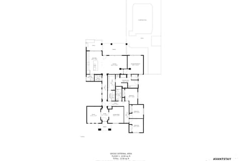 Floor plan of Ironwood.