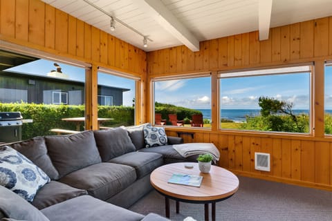 Incredible ocean views from the living room.