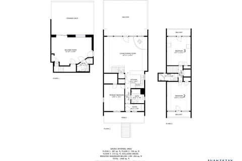 Floor plan of Horizon.