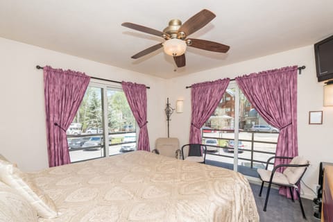 Primary bedroom features a king bed.