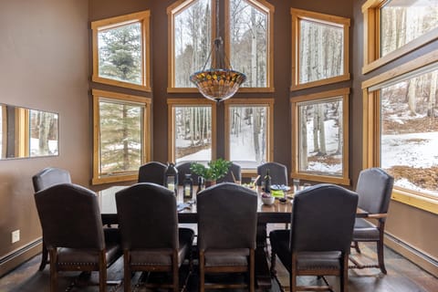 Dining area.