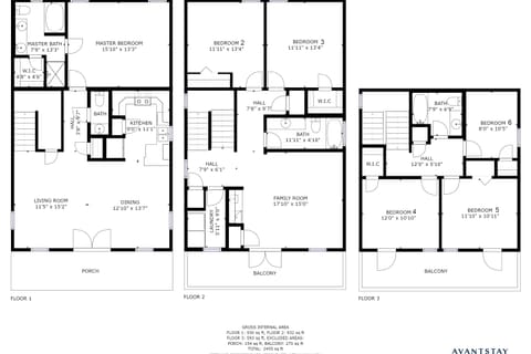 Floor plan of Coral.