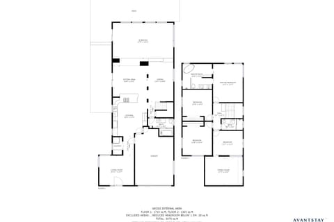 Floor plan of Lakeview.