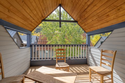 Covered patio.