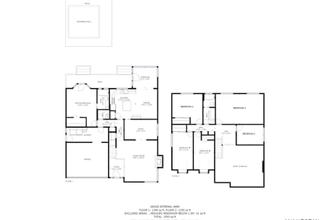 Floor plan of Clementine.