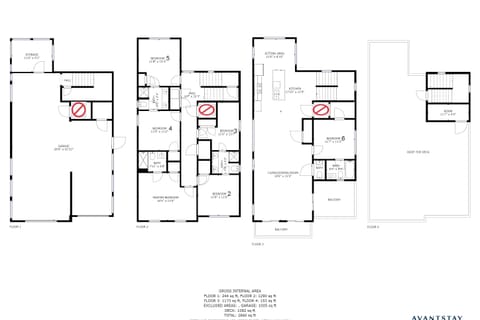 Floor plan of Sea Shell.