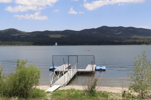 Private dock. (Please note: The dock is removed during the winter months and will not be available for use.)