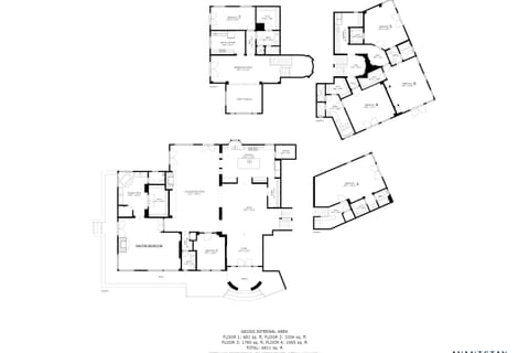 Floor plan for Via del Sur.