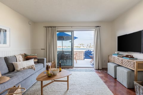 Living room opens to the patio.