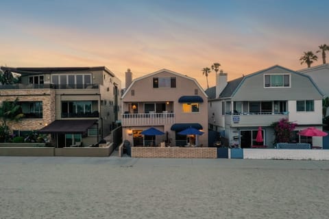 Home right on the sand.