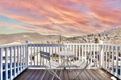 Top floor balcony views.