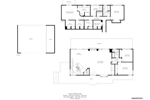 Floor plan for Vino Blanco.