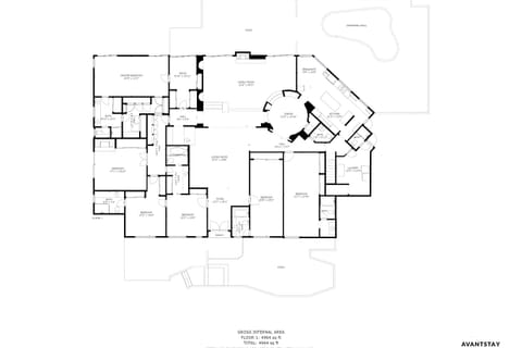 Floor plan of Vista.