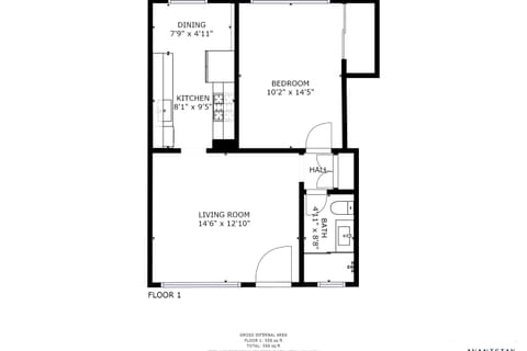 Floor Plan of Seashore III.