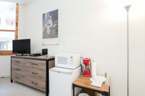 Fridge for the essentials.