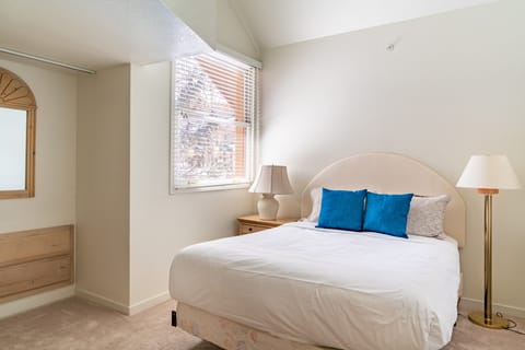 Primary bedroom features a full bed.