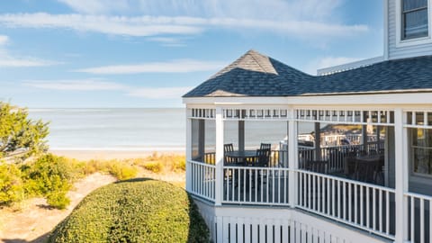 Ocean views from the porch.