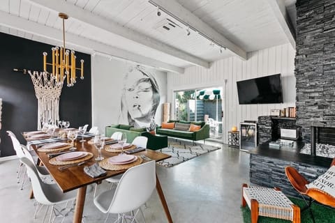 Communal living area.