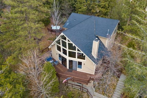 Large home with tons of natural light.