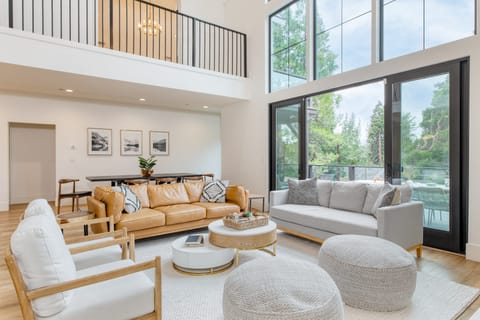 Floor-to-ceiling windows in the living room for tons of natural light.