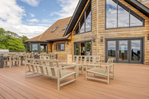 Expansive patio.