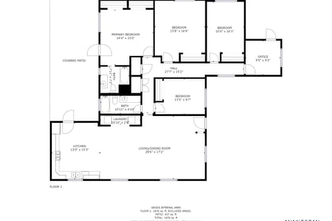 Floor plan.