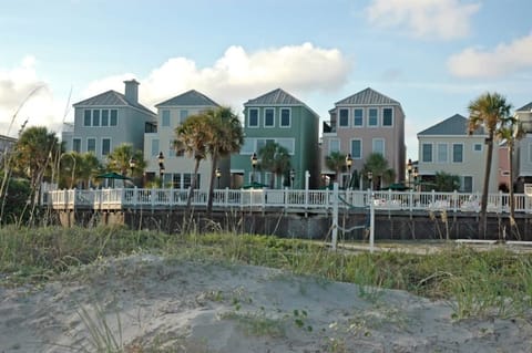 View of your vacation home from the beach.