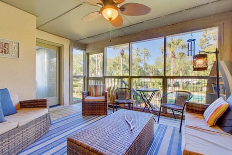 Enjoy Views of the Pool from the Porch!