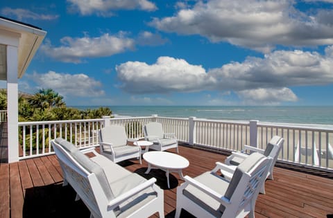 Two dining tables allow room for all of your guests.