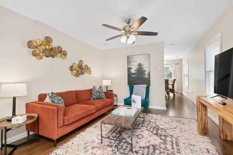 Chic interior and comfortable living spaces.