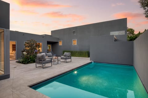 Your San Diego retreat comes with a private courtyard pool.