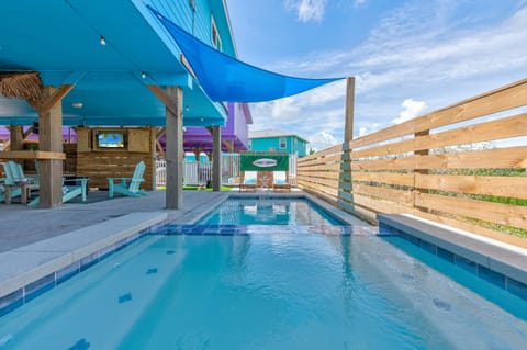 Pool and hot tub.