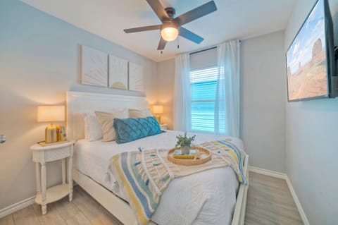 Bedroom 3 features a queen bed.