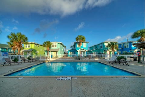 Communal pool for days of endless fun.